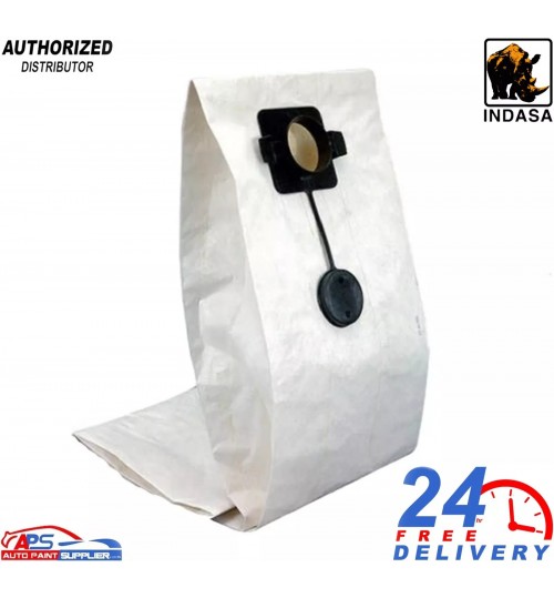 INDASA 558799 LPE45 Dust Extraction Unit Replacement Bags - Pack of 5